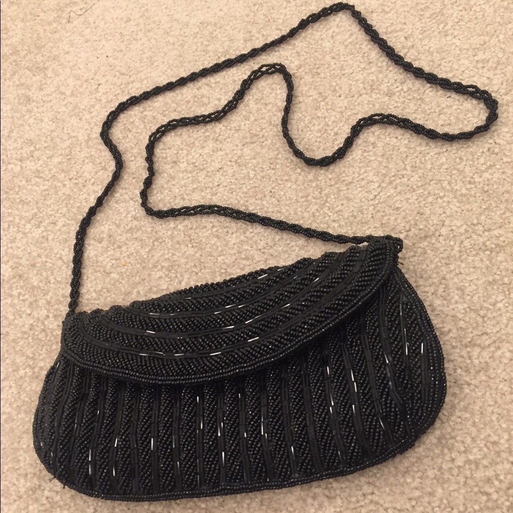 Beaded Envelope Clutch